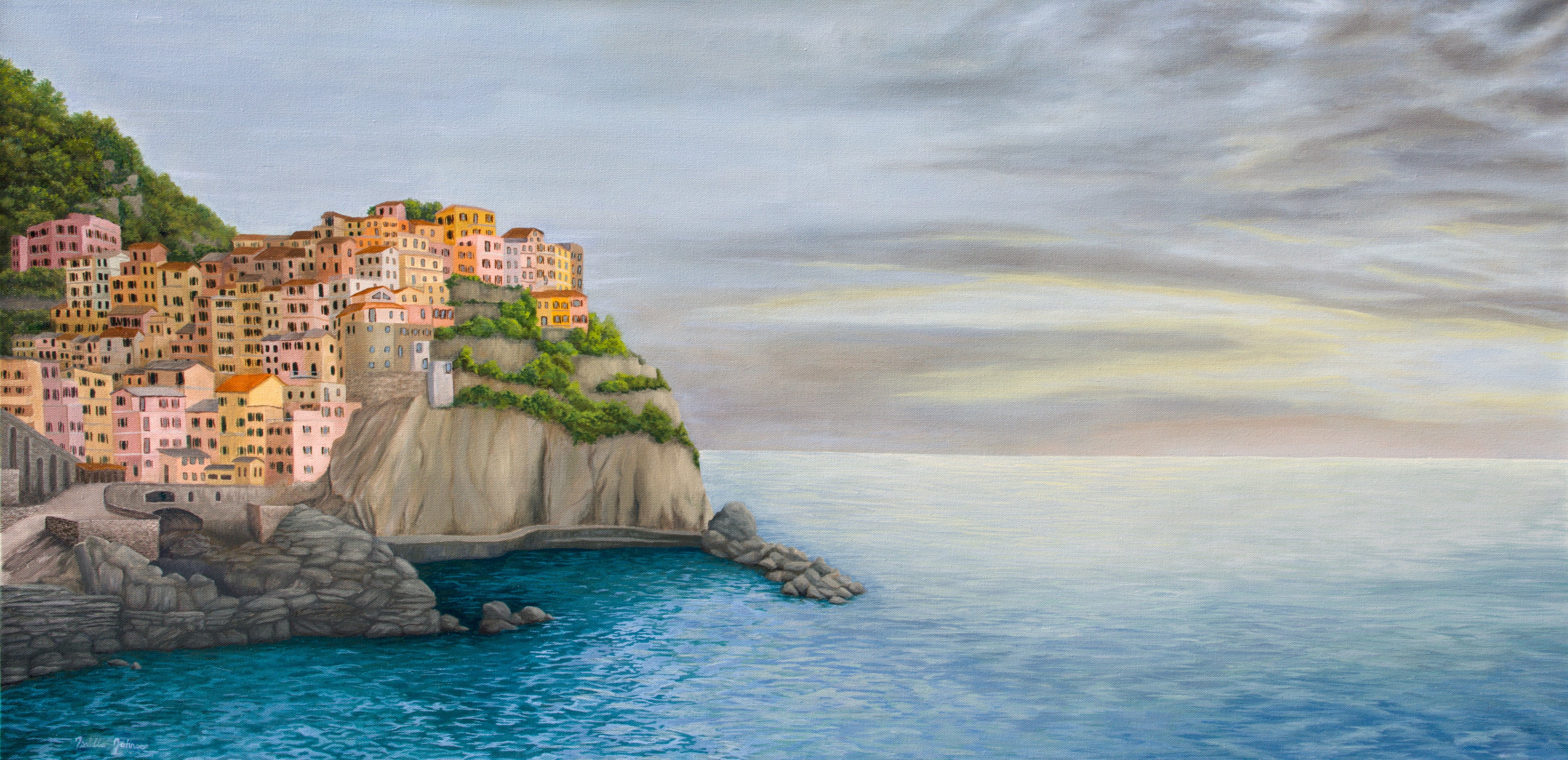 Manarola - Original Painting