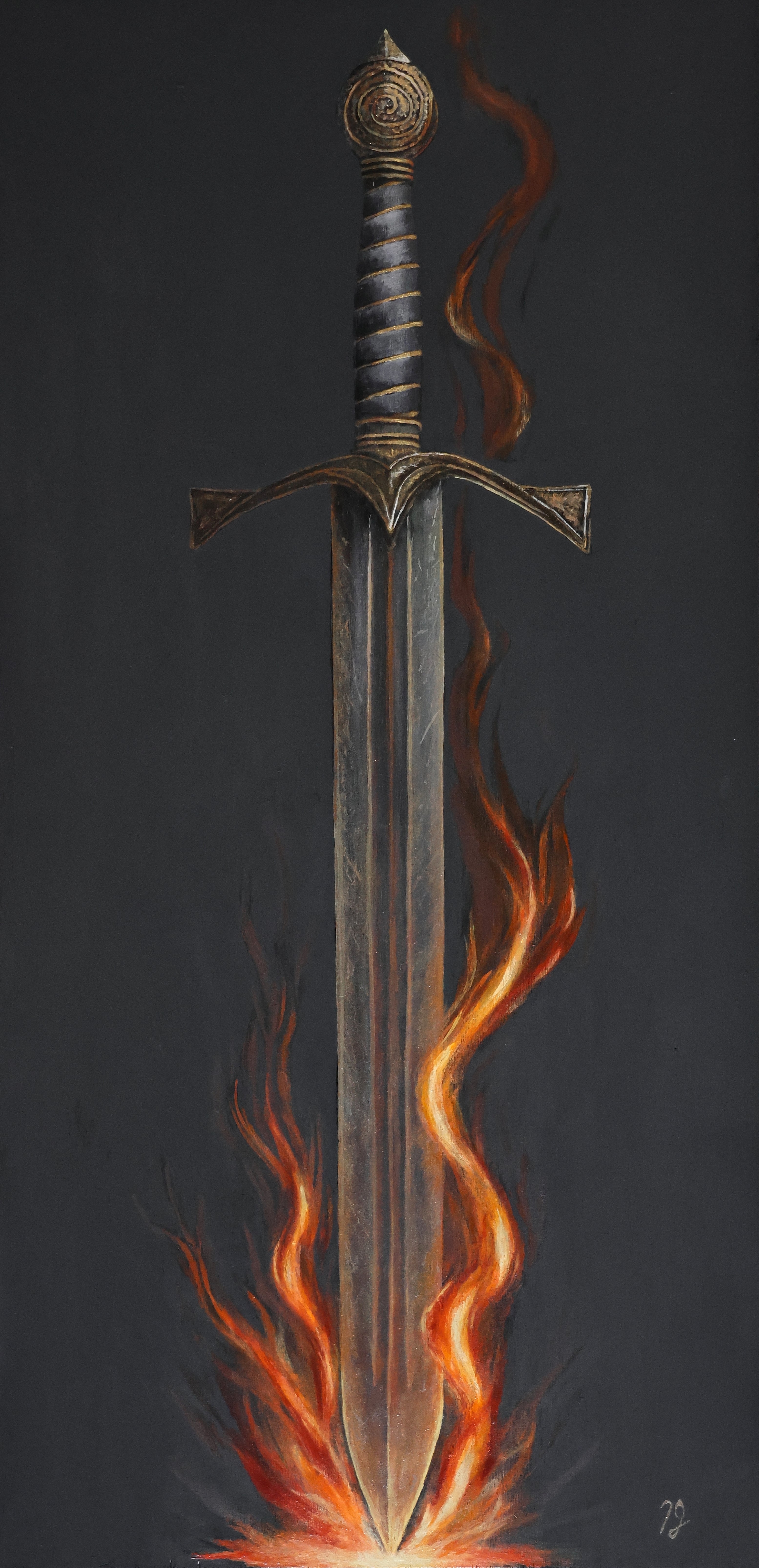 Excalibur - Original Painting