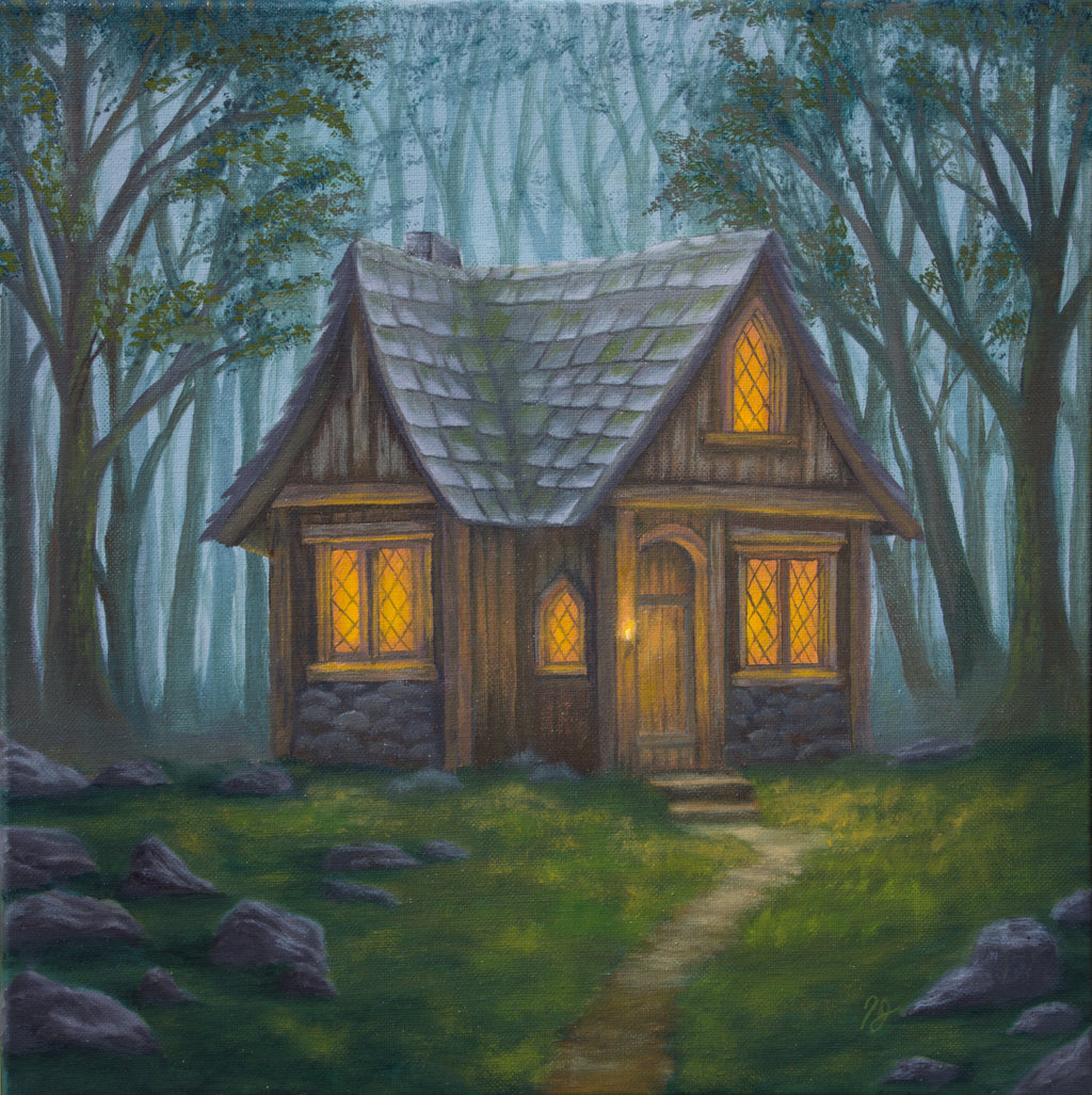 The Witch's Cottage - Original Painting